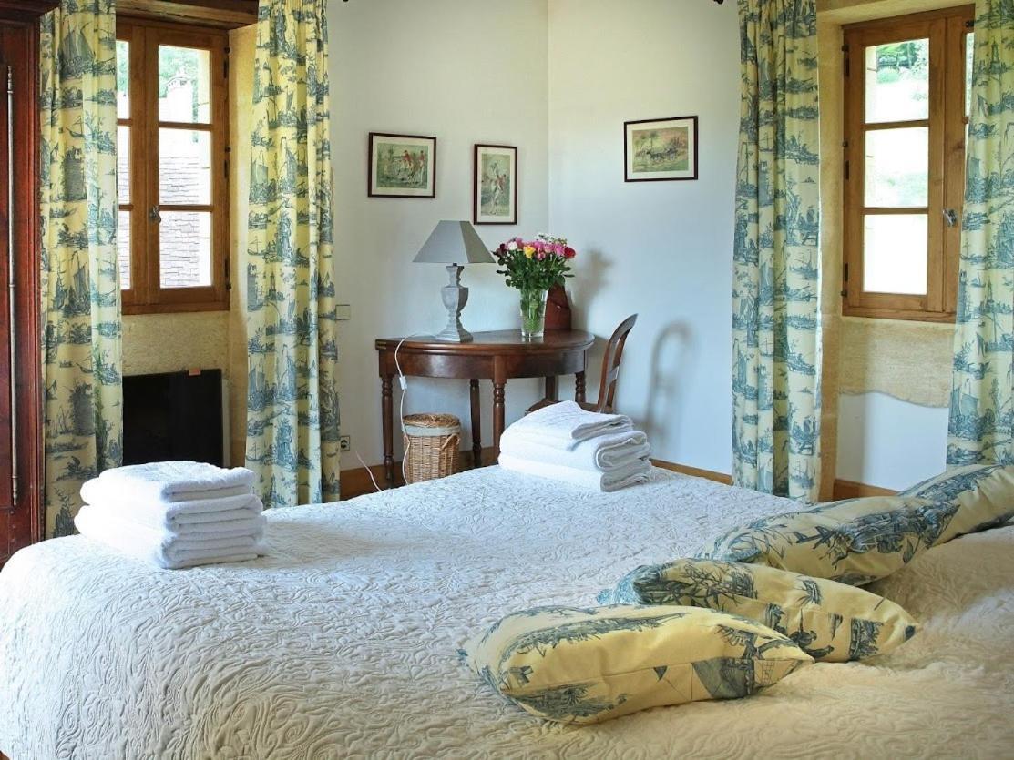 Chambres D'Hotes Avec Piscine La Rossillonie Beynac-et-Cazenac Rom bilde